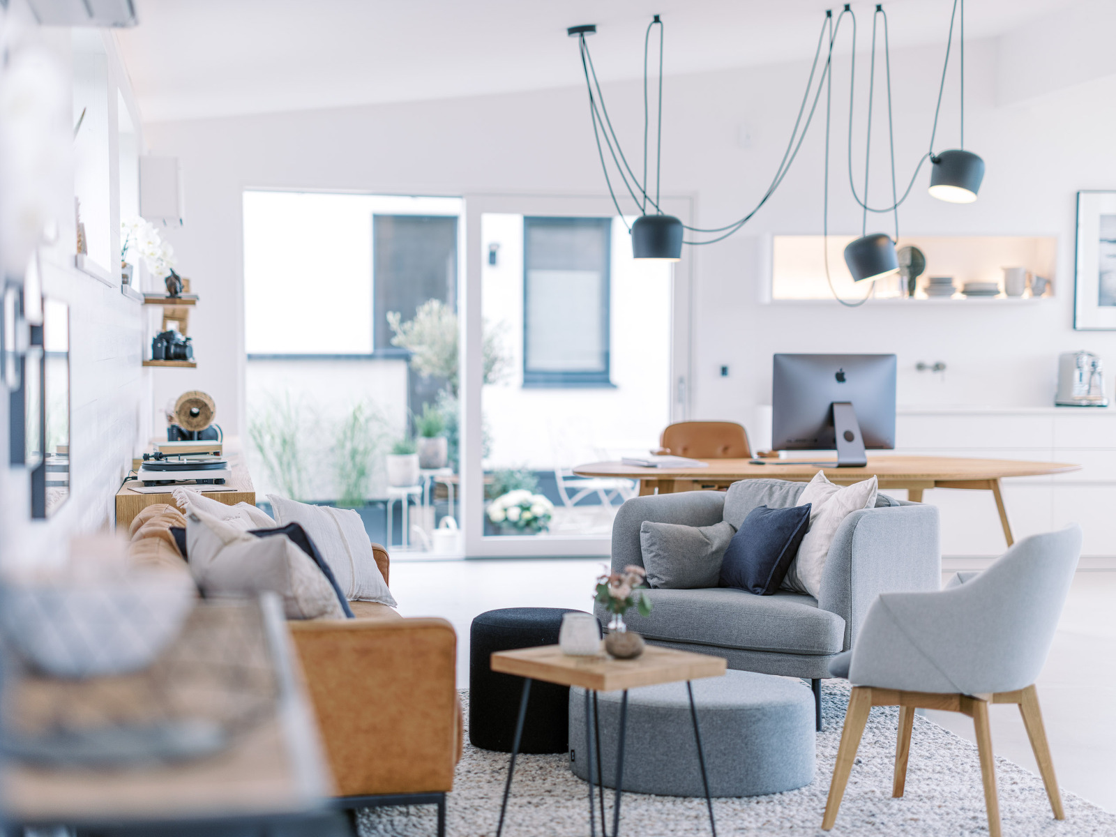 loungebereich im Fotostudio Nicole Mosbacher